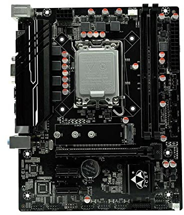 Irfora Hauptplatine,H610 Gaming-Motherboard, 3200 MHz Frequenz, LGA1700 (Intel 12./13. Generation), kompatibel mit Core i3/i5/i7/i9 und Celeron/Pentium