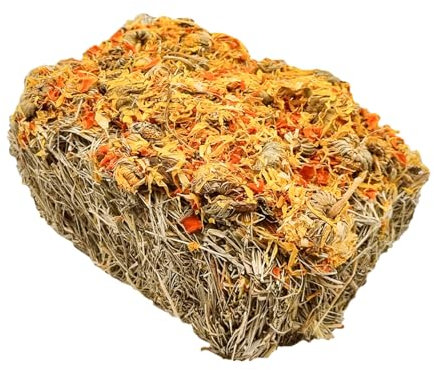 HEU-HEINRICH® - 230g - Heuschnitte - Ergänzungsfutter für Nager - getreidefrei - entstaubt - ohne künstliche Zusätze - Snack & Belohnung