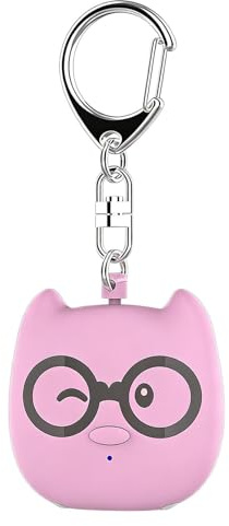 Dispositivos de Seguridad Personal,130DB Recargable Portátil de Protección - Alarmas de Seguridad para Mujeres para Llevar Consigo - para Niños Mayores Viajes Camping Escalada Correr Caminar Noche
