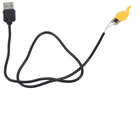 ZWEquipint USB 5V Flame Effect LED Candle Light Circuit Board, Realistic Flickering Simulation PCB with 50cm for JUMPER Wire for DIY Crafts and Decor Projects