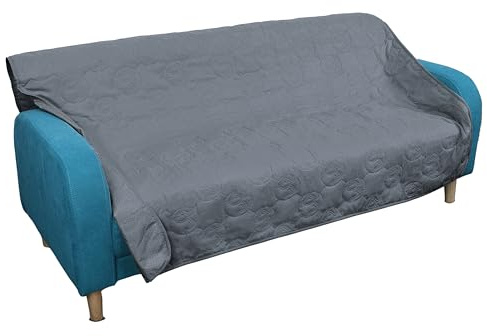 Kritter Planet Manta Impermeable para Perros Resistente a la orina para Cama de café, Perros pequeños, medianos y Gatos, Cama de Colcha, protección de Asiento de Coche, Lavable, 80 x 60 Pulgadas
