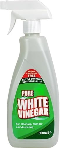500ml White Vinegar Spray – All-Natural Multi-Purpose Cleaner | Eco-Friendly, Pet-Safe, Odour Neutralizer | Kitchen, Bathroom & Surface Cleaning pack of 1