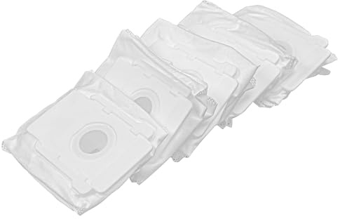 vhbw 5X Staubsaugerbeutel kompatibel mit iRobot Roomba J7-Serie, S9-Serie Staubsauger - Mikrovlies, 15,2cm x 12,6cm Weiss