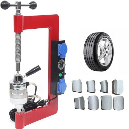 Automatisk däckvulkanisator Däckvulkaniseringsmaskin, Däckreparationsmaskin, Automatisk temperatur 150°C-180°C, Verktyg för garageutrustning