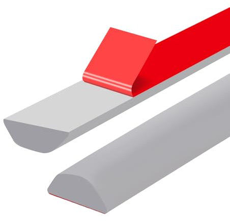 200cm Walk-in Barrera de Suelo para Cuarto Húmedo,Autoadhesivo para Baño Tira de Sellado para Ducha,Separación de Húmedo y Seco Junta para Plato de Ducha,Barrera de Agua para Ducha para Baño,Cocina