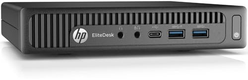 HP Mini-PC EliteDesk 800 G2, Prozessor Core i5-6400T, 8 GB RAM, 240 GB SSD, Win 11 Pro (Generalüberholt)
