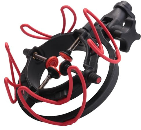 Qyrugcxs Universal Microphone Shock Mount Adjustable Microphone Stand for All Microphones Size At 18mm-57mm