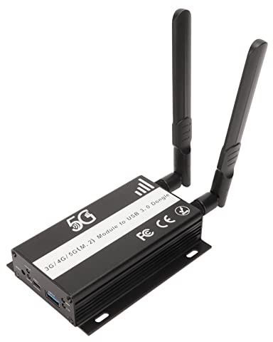 Yctze Adattatore NGFF M.2 Key B a USB 3.0 con Slot SIM per Moduli LTE 4G 5G - Supporta le Schede SIM, Microsim e