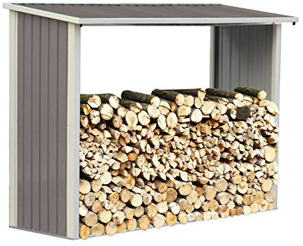 Abri bûches métal Victor - 2.15 m²