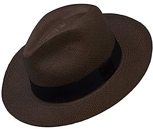 Gamboa - Original unisex panamahatt – brun solhatt
