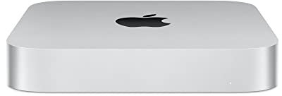 Apple 2023 Mac mini desktop computer with Apple M2 chip with 8‑core CPU and 10‑core GPU, 8GB Unified Memory, 256GB SSD storage, Gigabit Ethernet. Works with iPhone/iPad