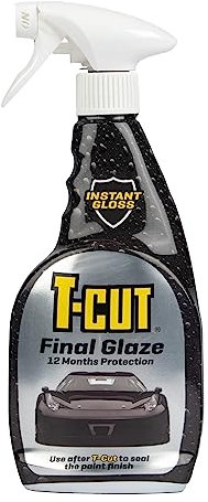 T-Cut Final Glaze 500 ml - Ultimate Car Polish for Year-Round Shine & Protection - Ideal for All Surfaces including Paintwork, Glass, Bumpers & Trim