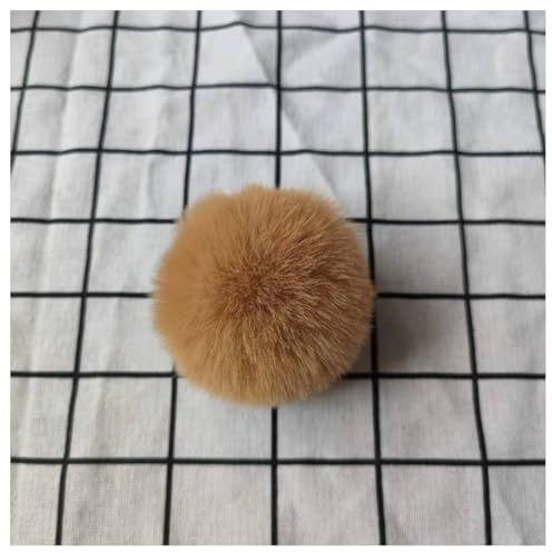 BrightGlow 20 pezzi pompon in pelliccia sintetica pompon in pelo di coniglio pompon morbidi per bricolage pom-pom in pelliccia sintetica palline di peluche soffici fai da te pom pom per cappelli