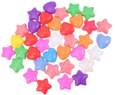 DIKACA 60 Piezas Piscina de Bolas del océano inflables Juegos de Agua Juguetes Bebe Carpas Plegables Piscina Bolas los juegan Bolas de Piscinas de Estrellas