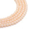Perlin Jadestein Jade Perlen 8mm Beige Sand 35Stk Facettiert Rund Edelsteine Halbedelstein Schmuckperlen Schmuckstein G747