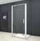 Acezanble Duschabtrennung 80x80x80cm U-Kabine U-FORM Duschkabine Dusche 5mm glas Duschtür H185cm