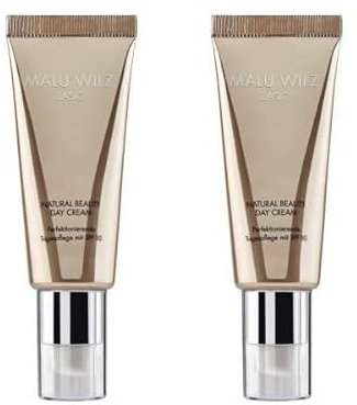 Malu Wilz - Natural Beauty Day Cream - Perfektionierende Tagespflege - SPF 10-2x 40 ml