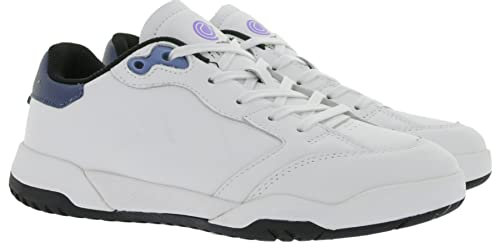 hummel Scarpe sportive TOP Spin Reach LX-E Archive Uomo Scarpe da pallamano con vera pelle Scarpe da allenamento Ballsport-scarpe 214733-9042 Bianco, bianco, 43 EU