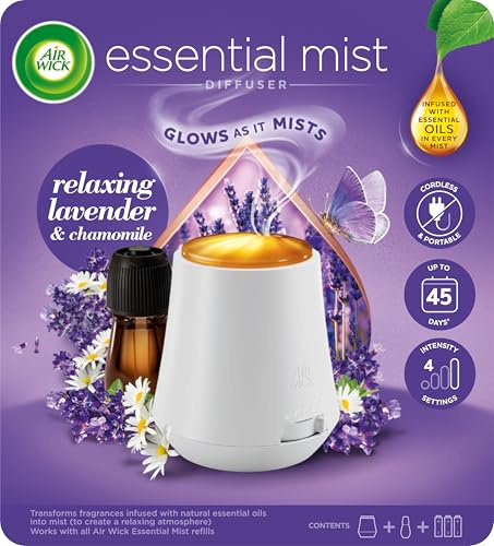 Air Wick Essential Mist Doftdiffuser Starterkit inklusive Refill Relaxing Lavender​ 20 ml