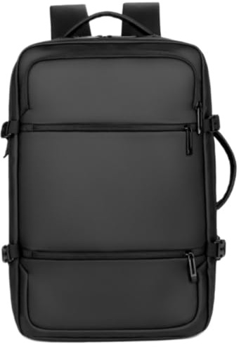 Lätt Laptopväska, Resebärbar Ryggsäck För Kvinnor Stor Bärsäck Personlig Sak Resväska Flygbolag Godkänd Högskoleväska för Pojke(B)