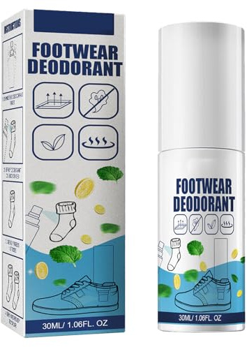 Deodorante Per Scarpe Elimina Odore,Spray Antiodore Per Scarpe,Soluzione per Calzature Senza Odori,Spray Rinfrescante Deodorante per Scarpe,Extra Forte