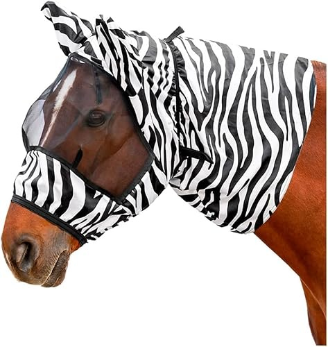 WALDHAUSEN Maschera da mosche eczema Zebra WB