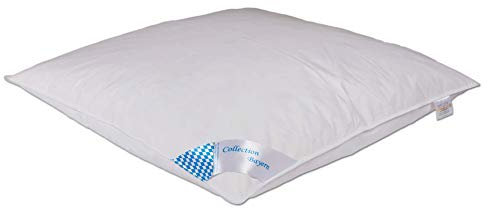 BBV 3 Kammer Kopfkissen Kissen Collection Bayern Deluxe Bielefelder Bettfedern-Manufaktur (80x80 cm)