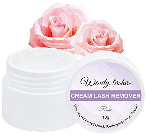 Crema Removedor de Pestañas 10G para Extensión de Pestañas Baja Irritación Crema Removedora de Pegamento de Extensión de Pestañas Profesional(eyelash remover-10g)