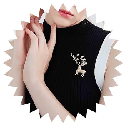 Inilbran Boho Kristall Hirsch Brosche Pin Gold Strass Perle Hirsch Brosche Vintage Weihnachten Hirsch Brosche Anstecknadel Bling Cz Hirsch Anstecknadeln Brosche Schmuck Für Frauen Und Mädchen