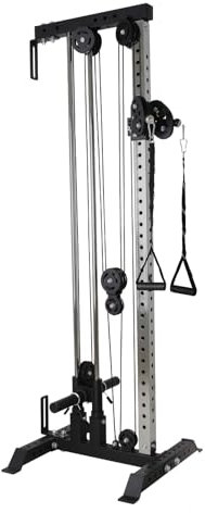 Train Hard® Latzugturm, Kabelzuganlage, Seilzugstation zur Wandmontage Brandneues Modell 2024