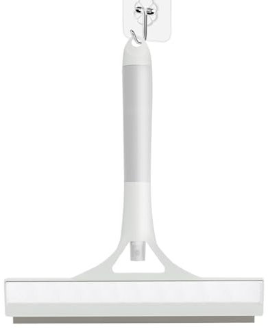 Spray Squeegee – Glass Cleaner Tool With Built-in Spray Bottle | Easy To ApplyWindow Scrubber For Shower Doors, Mirror Wiper, Bathroom Tile, Car Glass, Easy Grip Cleaning Squeegee For Home Or Use