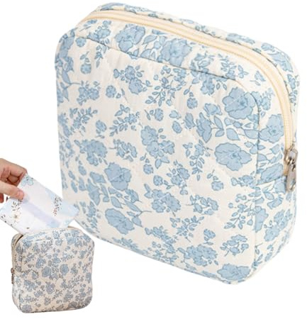 Period – 75D konstskum, 14 x 14 cm, sanitär och lätt transport | åtkomst, hållbart material, menstruationsväskor, förvaring av sanitära handdukar för resor flickor, med