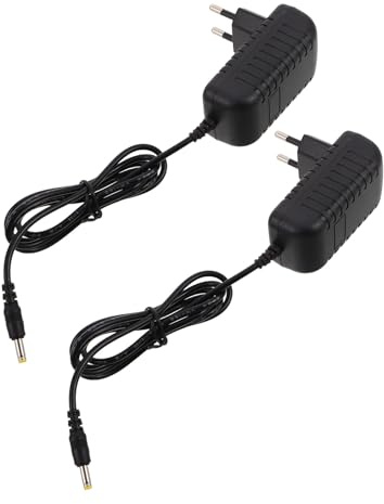 KOMBIUDA Caricabatterie Rapido Portatile 5v per Penna 3D con Adattatore di Alimentazione EU, Compatibile con Penne da Stampa 3D per Uso Domestico, Scolastico e Viaggi, Set da 2