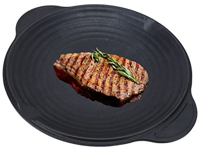 Korean BBQ Grill Pan Nonstick Grill Plate Smokeless Barbecue Grill Pan Aluminum Alloy High Thermal Roasting Pan for BBQ Cooker Camping Kitchen