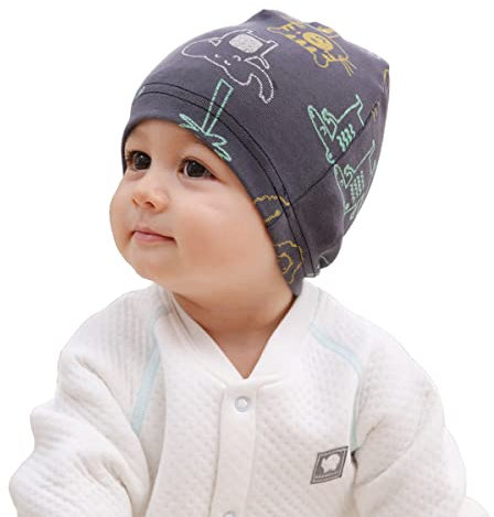 MAKFORT Baby Beanie Mütze Kinder Weiche Baumwolle Kleinkind Hut Kinder Schlupfmütze Junge Und Mädchen