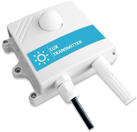 nmbhus Medidor De Iluminación Lux, Registrador De Datos De Intensidad De Luz, Luxómetro Digital Analógico For Exteriores, Agricultura De Alta Densidad