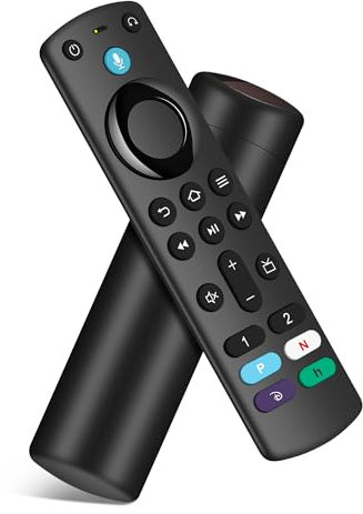 Télécommande Vocale pour Fire Smart TVs Cube/TV Stick/Lite/4K Max et Compatible avec Insignia/Toshiba/Pioneer Fire Smart TVs