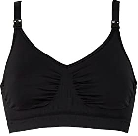 Medela Reggiseno Gravidanza e Allattamento Donna Reggiseno Senza Cuciture e Ferretti per Gravidanza e Allattamento, con Fascia Elastica e Tessuto Traspirante, Comfort Duraturo