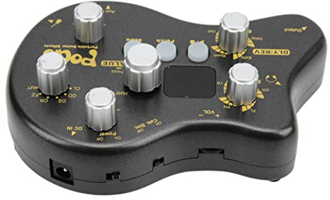 Pedal de Efecto de Procesador de Efectos Múltiples para Guitarra Pedal de Efecto de Retardo, Procesador de Efectos Múltiples para Guitarra Accesorios para Guitarra y bajo