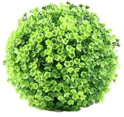 YMYGCC Planta Artificial for Exteriores, topiario, Esfera Verde, Bola de centella, boj, Resistente a los Rayos UV, Color Vivo(Green,25cm)