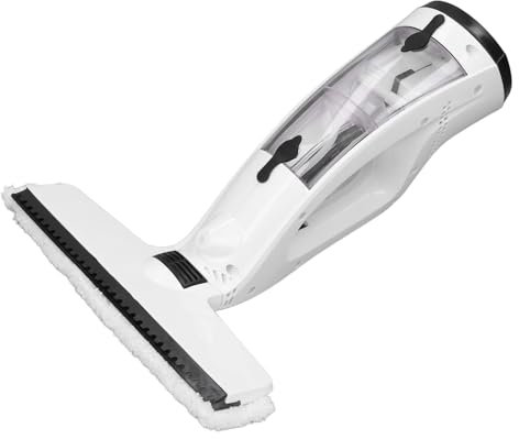 Nettoyeur de Vitres, Aspirateur de Vitres à Batterie, Nettoyeur de Vitres électrique, 2000 MAh Rechargeable, Aspirateur de Vitres sans Fil Multifonctionnel pour Un Nettoyage à