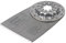 wolfcraft HCS Scraper “Expert”, STARLOCK receptacle, carpet and tile adhesive, 52 mm I 4249000 I For removing/scraping off tough substances, e.g. carpet glue