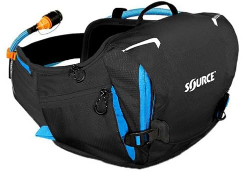 Source Hipster Ultra Hydration 1.5L+3.5L Hüfttasche, Black
