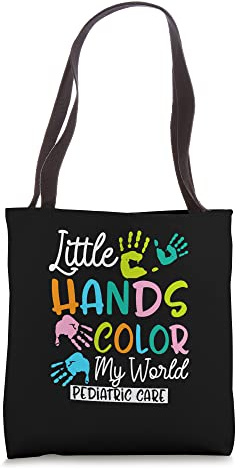 Little Hands Pediatrician Pediatric Doctor RN Medical Peds Tote Bag