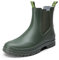 DREAM PAIRS Stiefel Damen Gummistiefel Damen Halbhoch Chelsea Boots Damen Frauen Ankle Wellies Wasserdicht Regenstiefel Bequem Anti-Rutsch Reitstiefel,Size 40,Dunkelgrün,SDRB2405W-E