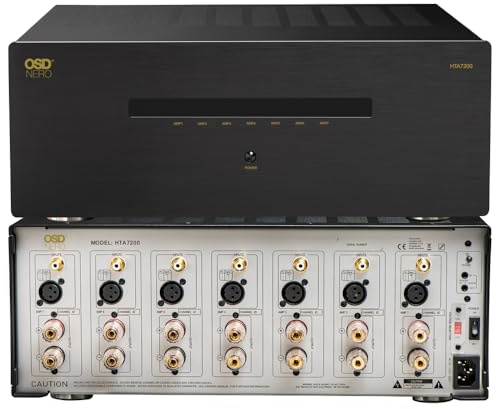 OSD Audio Nero HTA7200 Multi Channel (7X) 210W/Ch Home Theater Amplifier