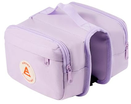 ACRUNU 2,9L Fahrrad Rahmentasche Fahrradtasche Rahmen Aufbewahrungstasche Oberrohrtasche 4 Farbe Rennrad,MTB Für Frauen (Lila)