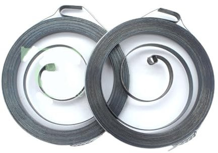 YRcEKH 2Pcs/lot Recoil Starter Spring Fit For PARTNER 350 351 370 371 390 MCCULLOCH 335 338 435 440 Petrol Chainsaw Replacement
