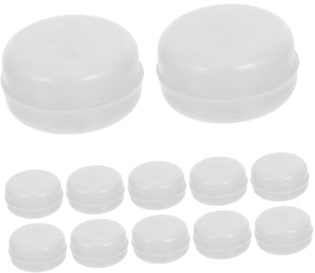 ifundom 20pièces Boîtes à Hochets Plastique de Inserts Sonores pour Réparation de Jouets Accessoires de Loisirs Créatifs pour Garçon Fille et Poupées