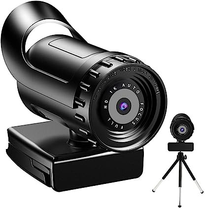 DCDCD Cámara Web 4K 2K 1080P Cámara Web Full HD con micrófono Cámara Web USB for PC Computadora Transmisión en Vivo Video Mini cámara 4K(1080P)